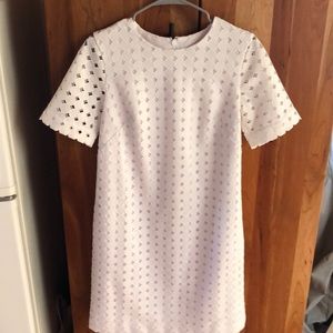 White eyelet dress